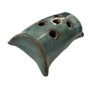 Pottery Pillow Bud Vase Ikebana